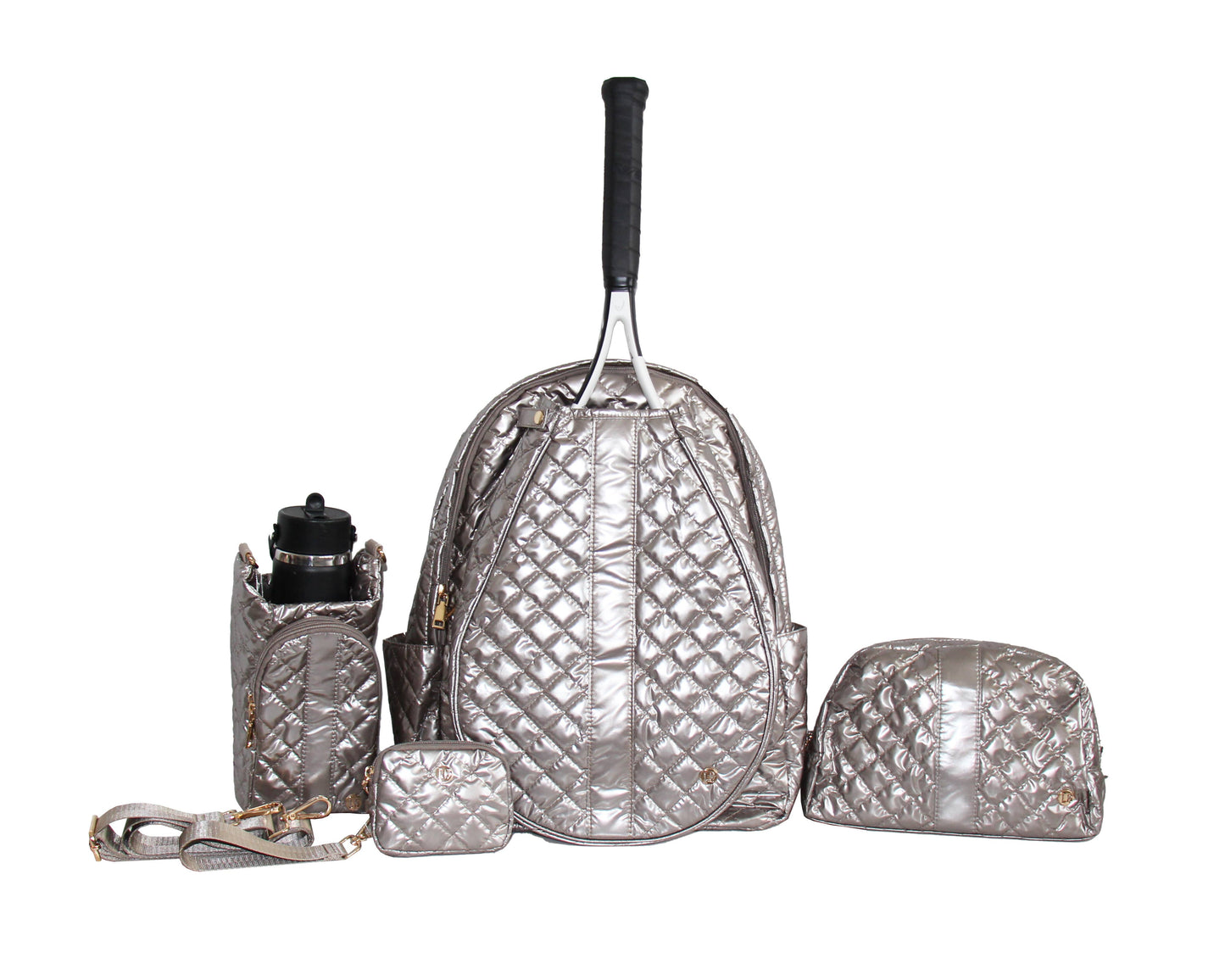 Jennifer Tennis Bag Gunmetal
