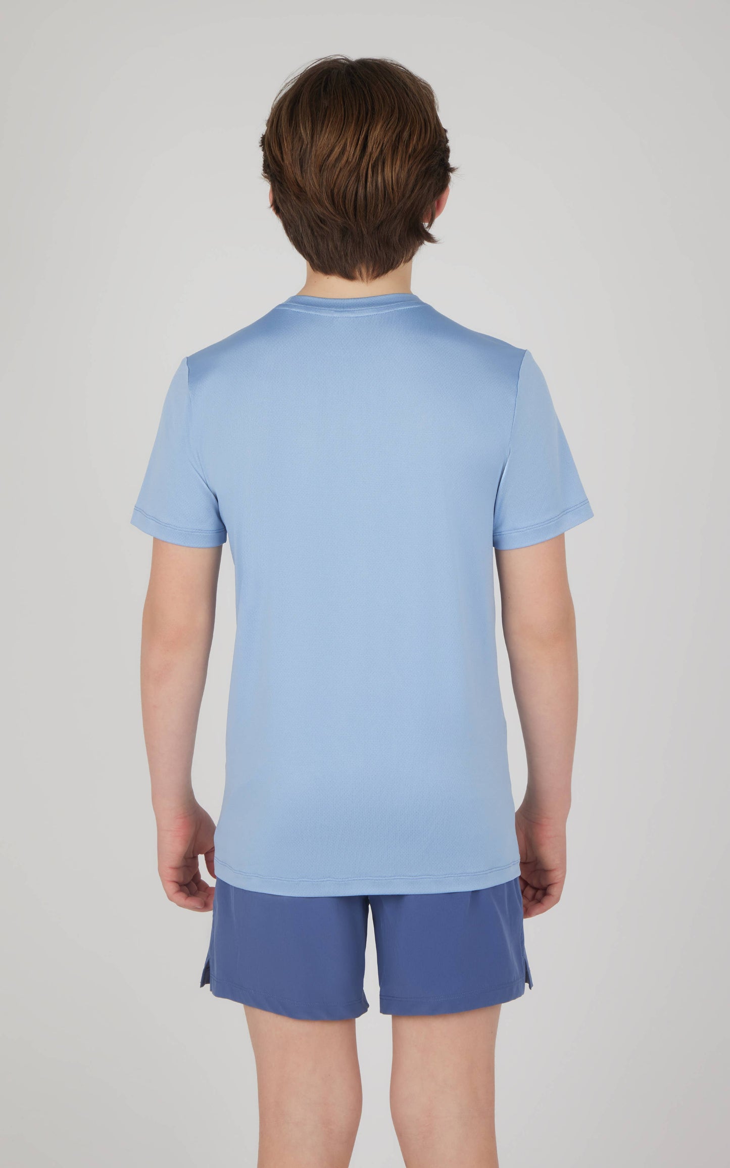 Boys Mesh Tee, Soft Performance Tee, and Short - 3 PCS Set