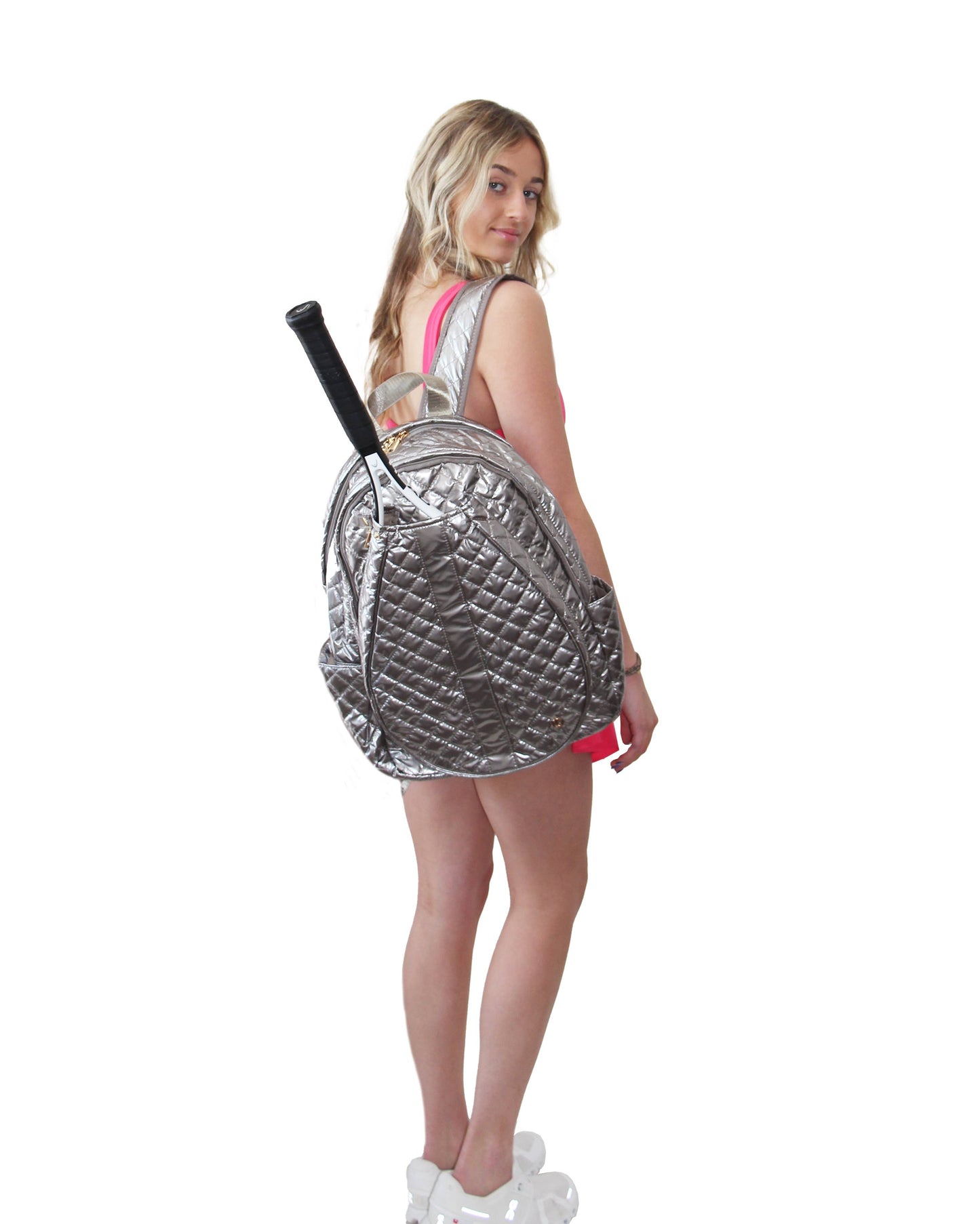 Jennifer Tennis Bag Gunmetal